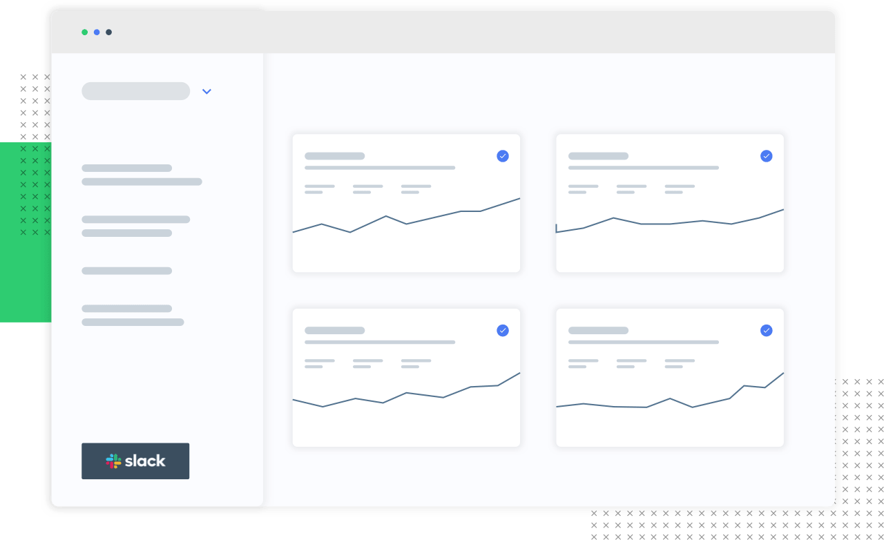 image of dashboard showing graphs and side panel 